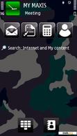 Download mobile theme Camo Green