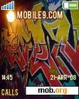 Download mobile theme graffiti
