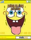 Download mobile theme Spongebob animated