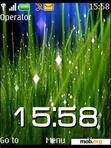 Download mobile theme Clock & Nature