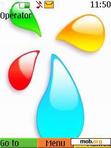 Download mobile theme colorful drop