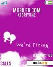 Download mobile theme we're flying animated