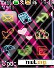 Download mobile theme Pink n Black