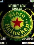 Download mobile theme Heineken Bier