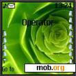 Download mobile theme Green Flower