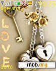 Download mobile theme Love  Key Animated