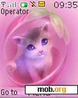 Download mobile theme cute_kitty