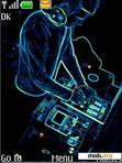 Download mobile theme DJ ANIMATED by PG001