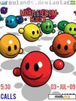 Download mobile theme Smileys Anim+ring.