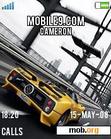 Download mobile theme Yellow Pagani Zonda