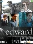 Download mobile theme Edward Cullen.