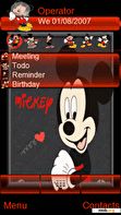 Download mobile theme mickey black