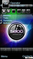 Download mobile theme Nokia 5800