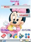 Download mobile theme Baby Minnie