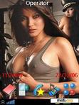 Download mobile theme Kelly Hu