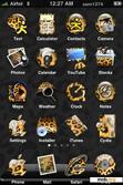 Download mobile theme Leopard Skin