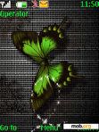 Download mobile theme Green Butterfly 2