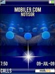 Download mobile theme Blue_balls