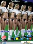 Download mobile theme Soccer Babes
