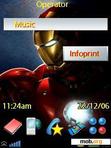 Download mobile theme Iron Man