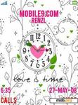 Download mobile theme Love Clock