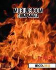 Download mobile theme fire and flames