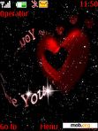 Download mobile theme Love You Heart