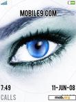 Download mobile theme blue eye