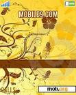 Download mobile theme browny flowers