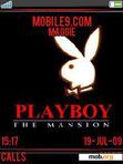 Download mobile theme animated red playboy