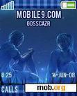 Download mobile theme blue love