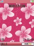 Download mobile theme Pink flowers