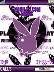 Download mobile theme purple playboy animated