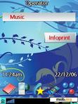 Download mobile theme Blue Abstract