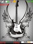 Download mobile theme Guitar Wings