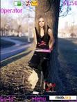 Download mobile theme avril lavigne