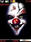 Download mobile theme evil clown