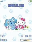 Download mobile theme blue kitty