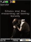 Download mobile theme Meaning of loneliness