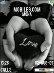 Download mobile theme love hands