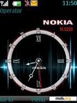 Download mobile theme NOkia cLocK