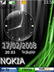 Download mobile theme NOkia cLocK