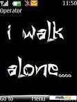 Скачать тему i WalK alone