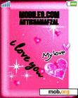 Download mobile theme I love You