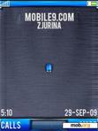 Download mobile theme The Blue - Extreme Edition MPS Animated