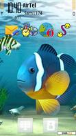 Download mobile theme Aquarium