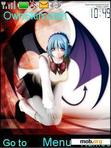 Download mobile theme Rosario Vampire:Kurono Kurumu