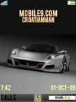 Download mobile theme Ferrari 01