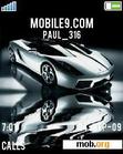 Download mobile theme Lamborghini silver