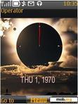 Скачать тему Landscape clock stc 15